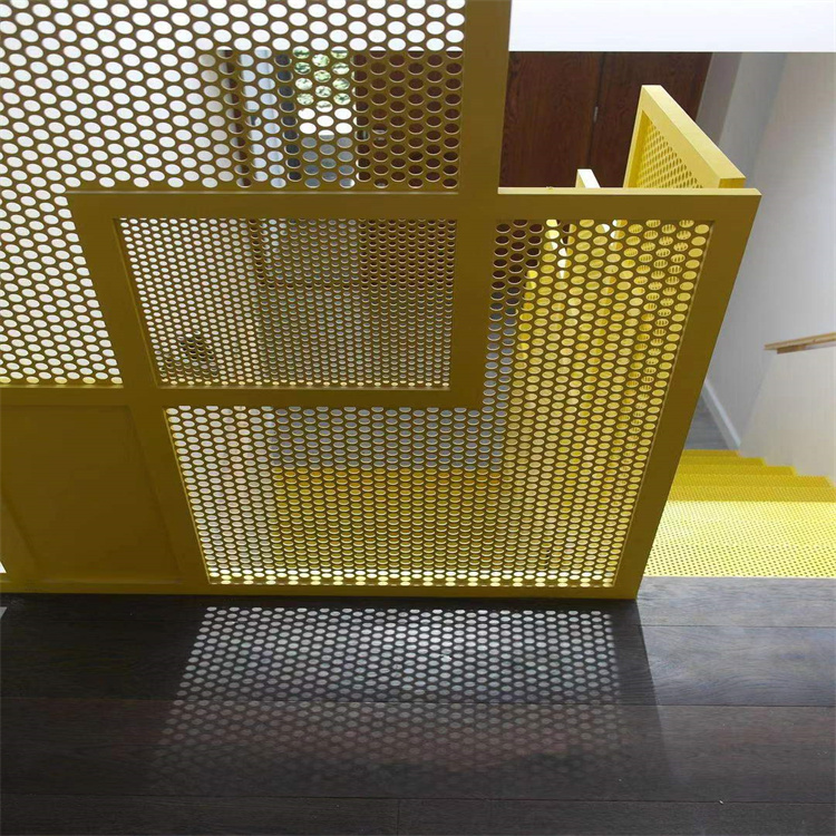 金属冲孔板应用