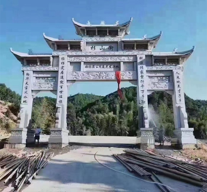 石牌坊 款式多样 上门安装